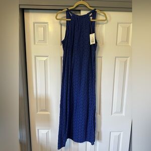 a new day Royal Blue Textured Maxi Dress